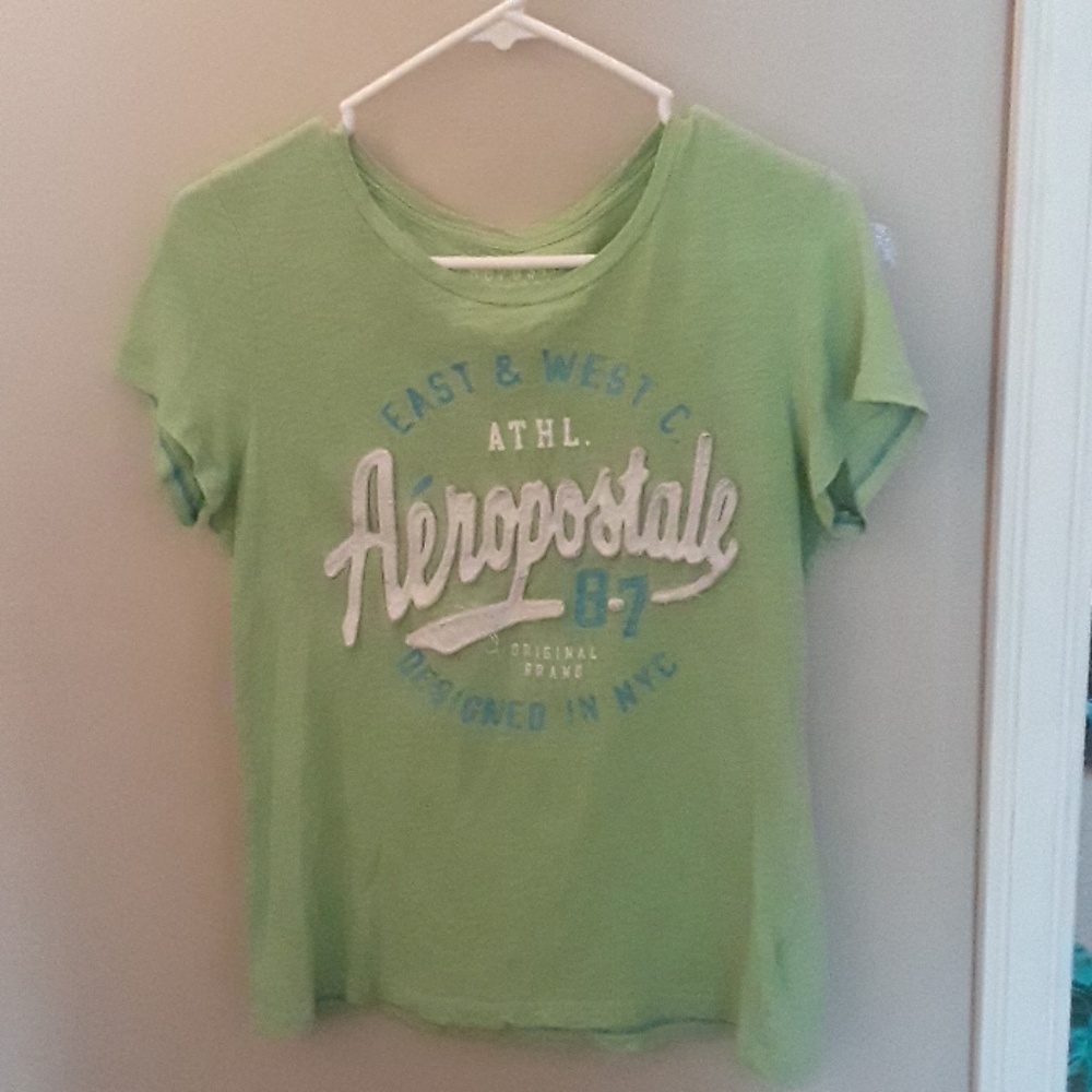 Aeropostale green shirt